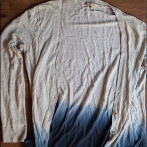 Michael Kors dip dyed cardigan